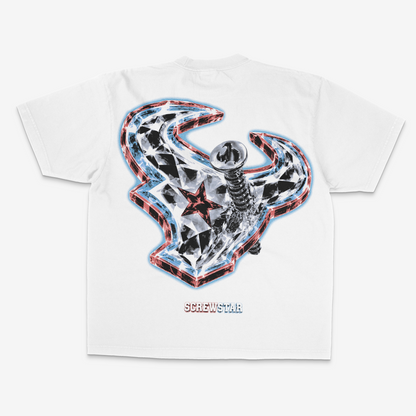 HOUSTON TEXANS -TEE (WHITE)